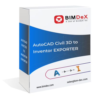 AutoCAD Civil3D to Inventor Exporter