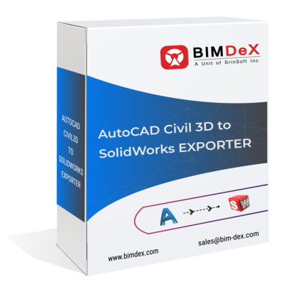 AutoCAD Civil3D to Solidworks Exporter