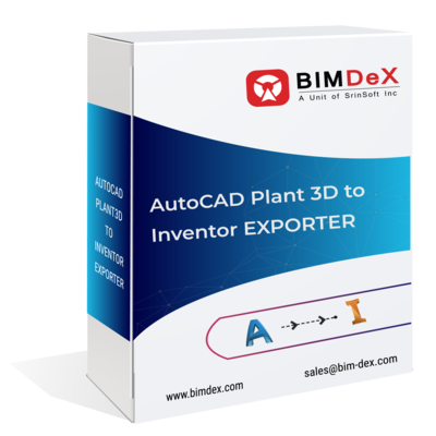 AutoCAD Plant3D to Inventor Exporter