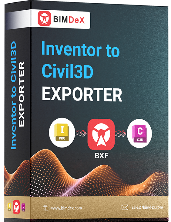 Inventor to AutoCAD Civil 3D 