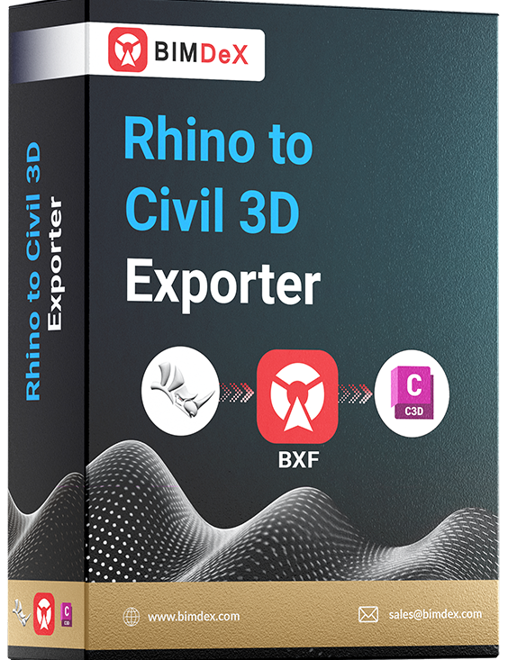 Rhino to AutoCAD Civil 3D