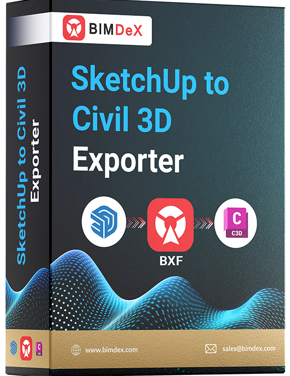 Sketchup to AutoCAD Civil 3D 